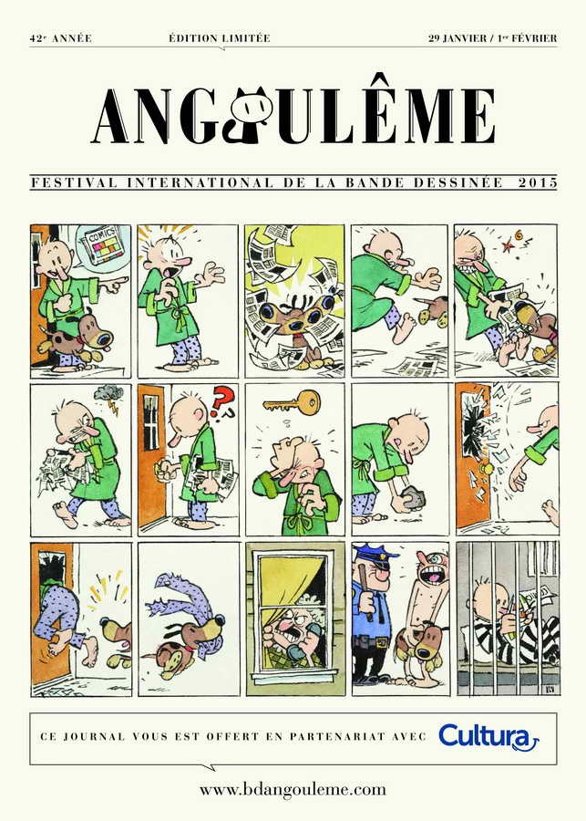 2015 BD-Angouleme journal COUVERTURE Bill Watterson